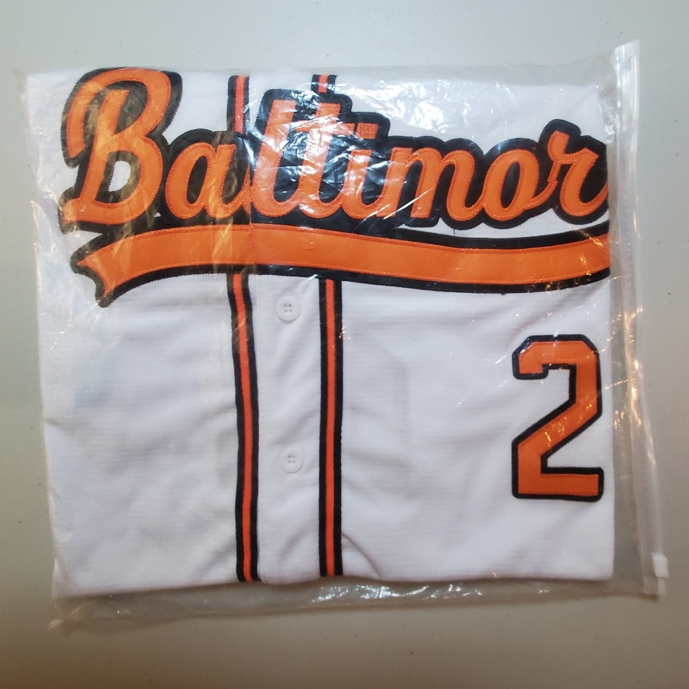 🧡Men's Baltimore Baseball Stitched Sports Shirt